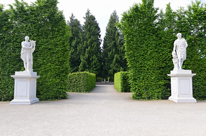 Schonbrunn Sarayi Bahçe